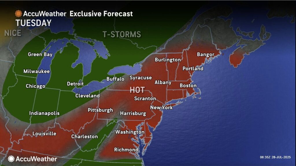 Current image: Heat Advisory
